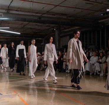 Modelos en el desfile de A New Cross