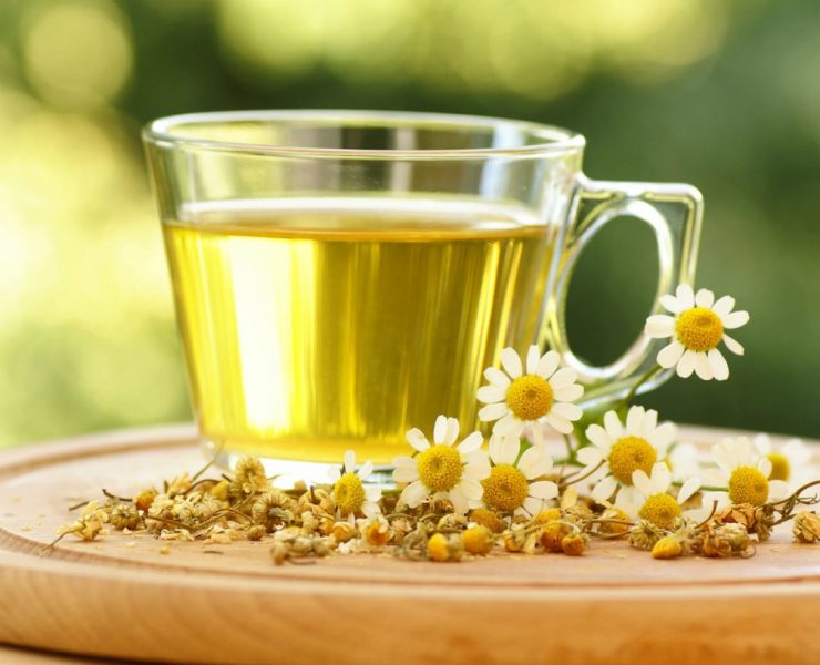 Té de manzanilla