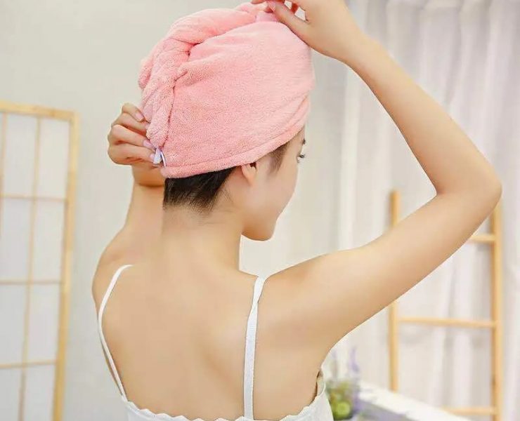 Toalla microfibra cabello