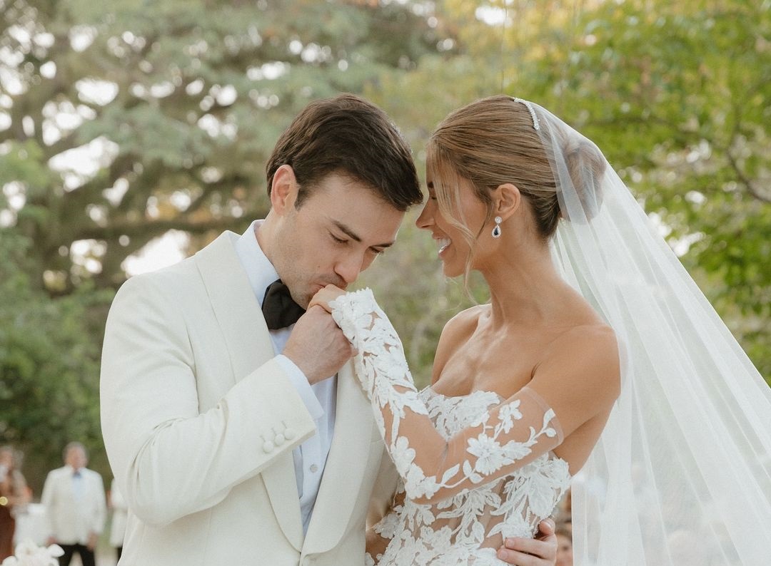 Gabriela Tafur contó la especial historia detrás de sus tres vestidos de boda