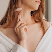 Skincare con hielo