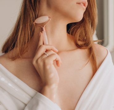 Skincare con hielo