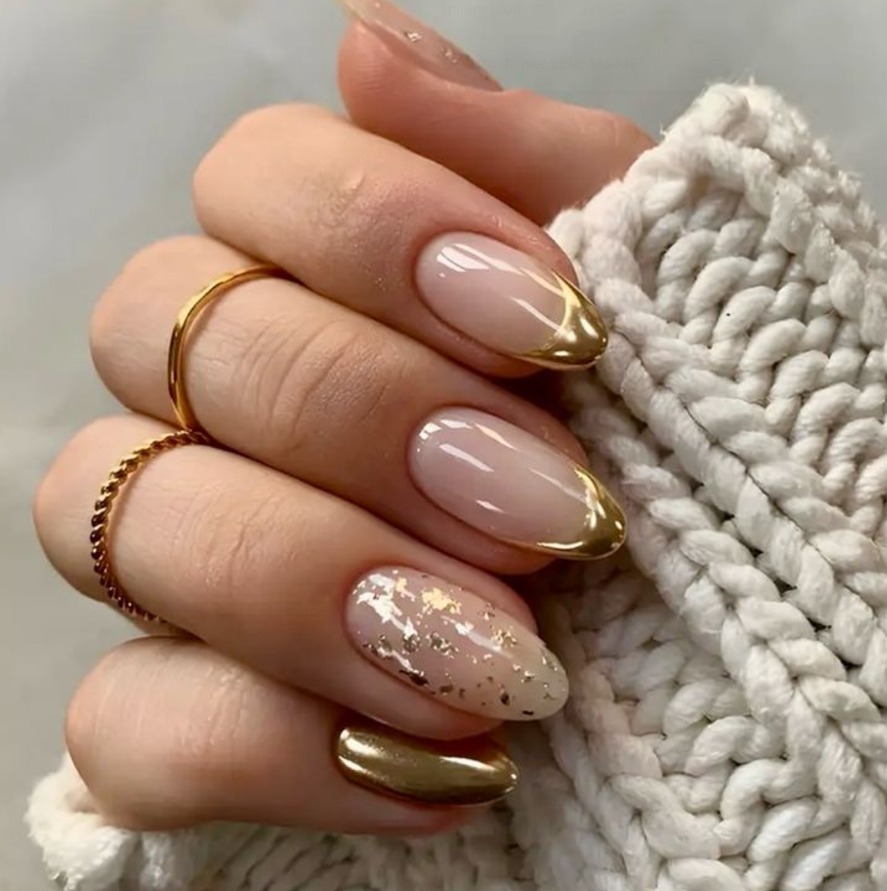 Uñas de Navidad para 2024 Diseños elegantes