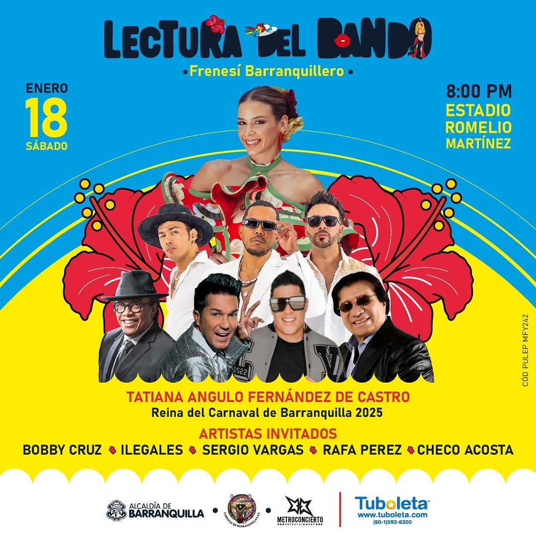 Qué es la lectura del bando el inicio del Precarnaval de Barranquilla