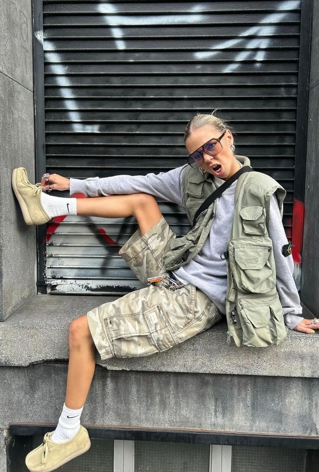 Cómo usaremos el estampado de camuflaje en otoño 2025