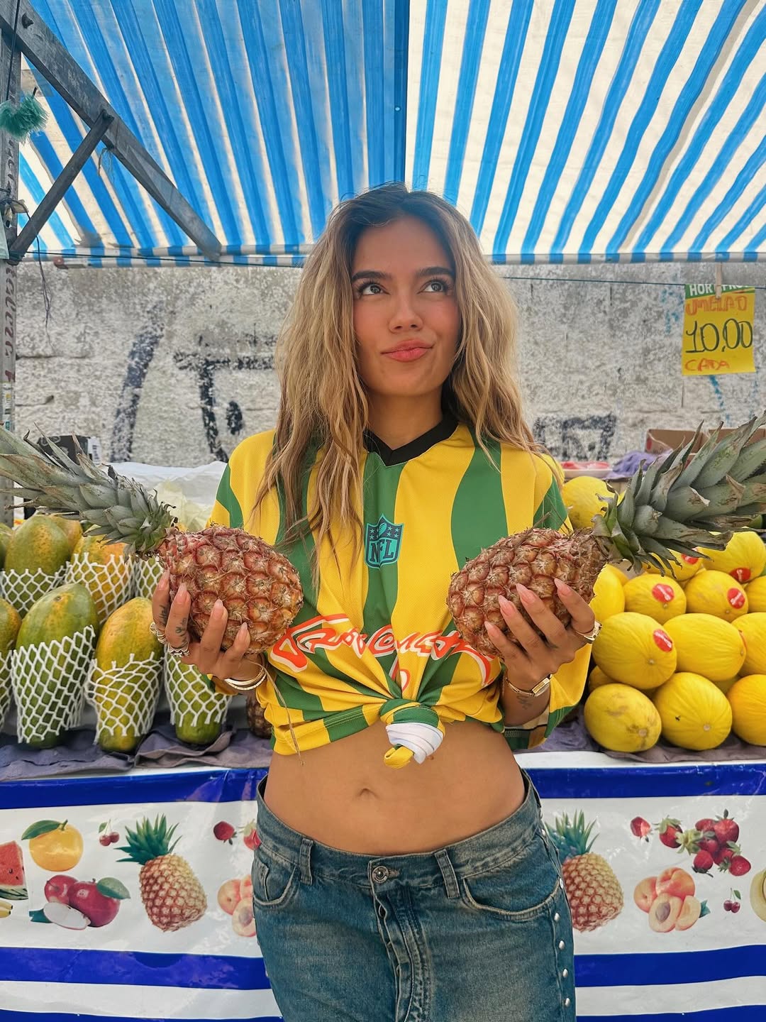 Karol G se prepara para cantar en Brasil. La bichota le prometió a sus fanáticos un show hecho con mucho amor y dedicación.