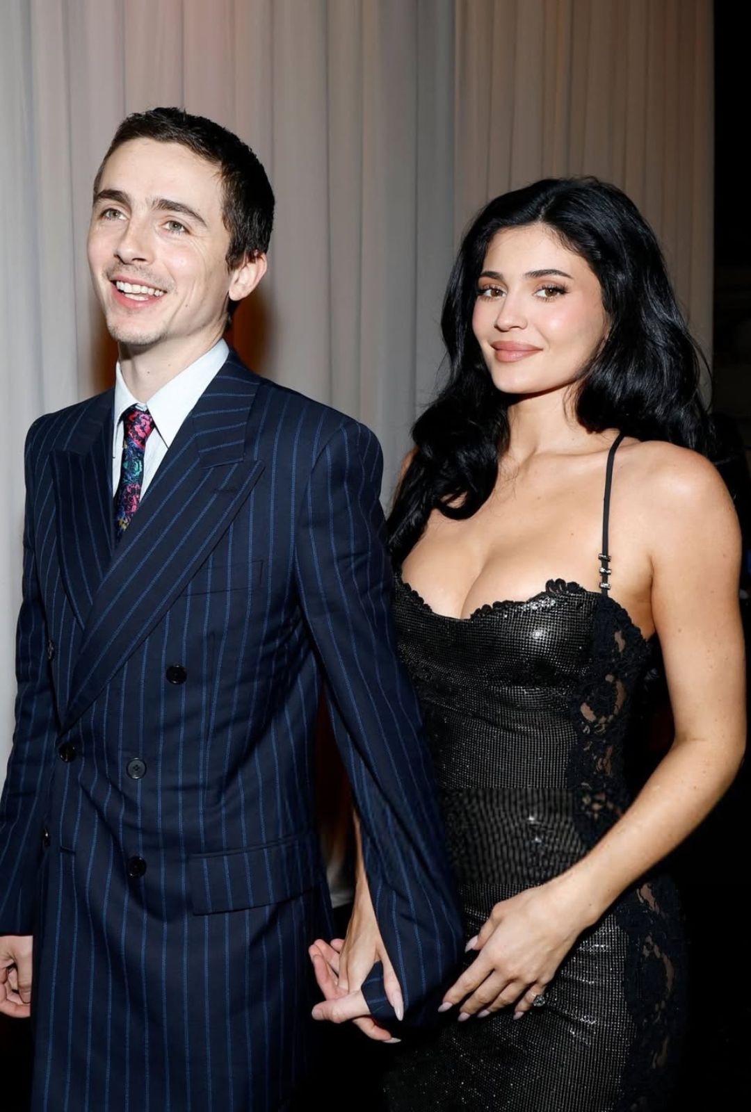 Critics Choice Awards: el momento romántico de Timothée Chalamet y Kylie Jenner