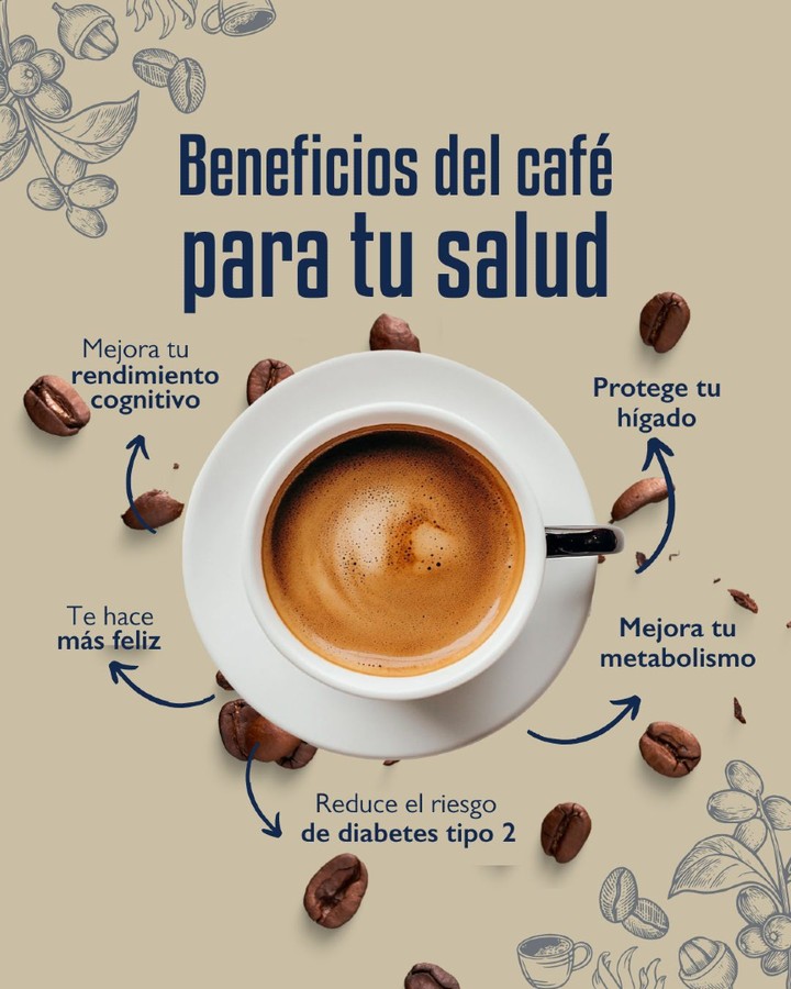 El café tiene más beneficios de los que piensas, desde prevención cerebral hasta reducción de riesgo en eventos cardiovasculares. 