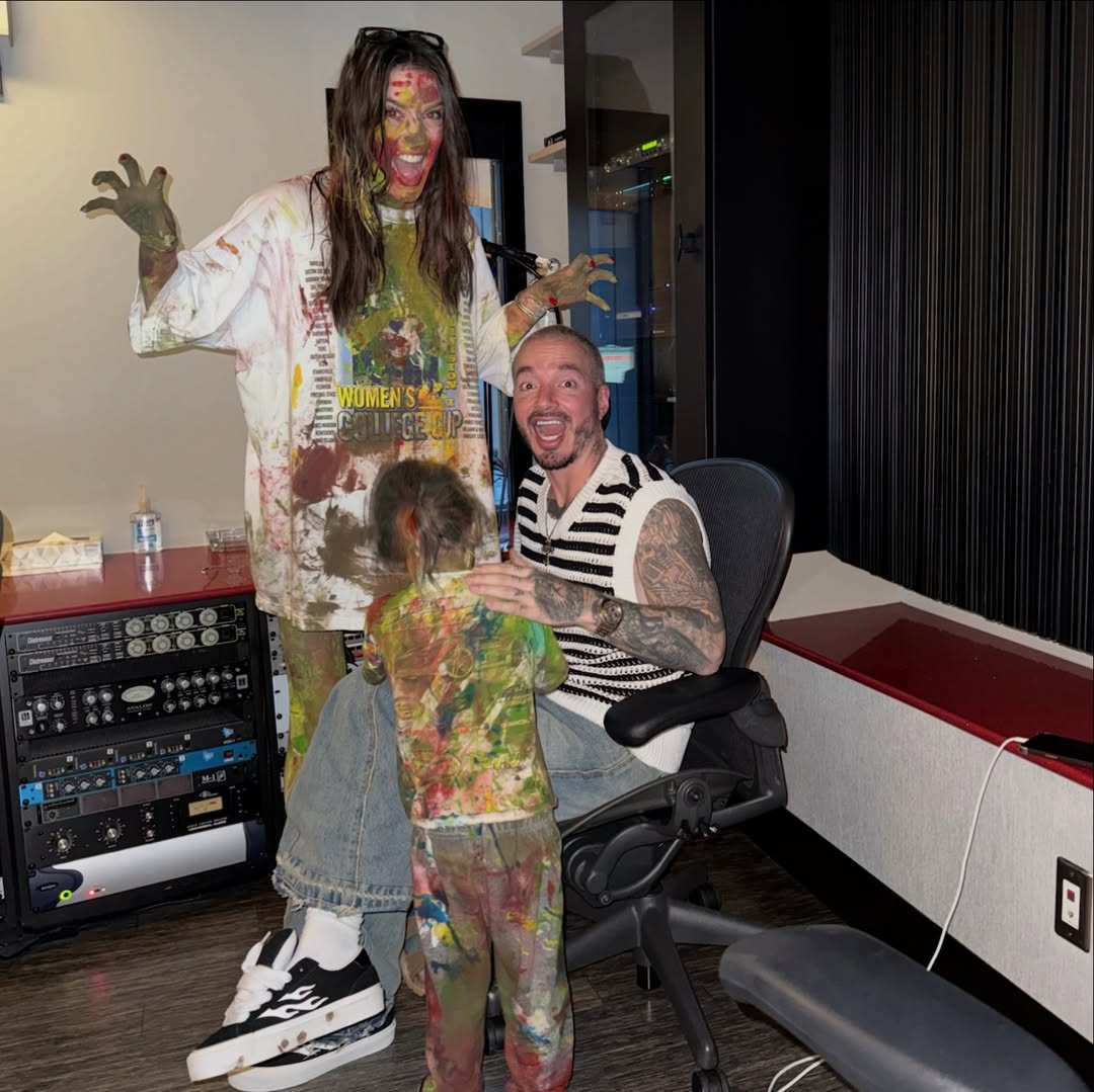 La vida de familia en J Balvin y Valentina a tomado un nuevo significado con la llegada de Río / Créditos: Instagram Valentina Ferrer