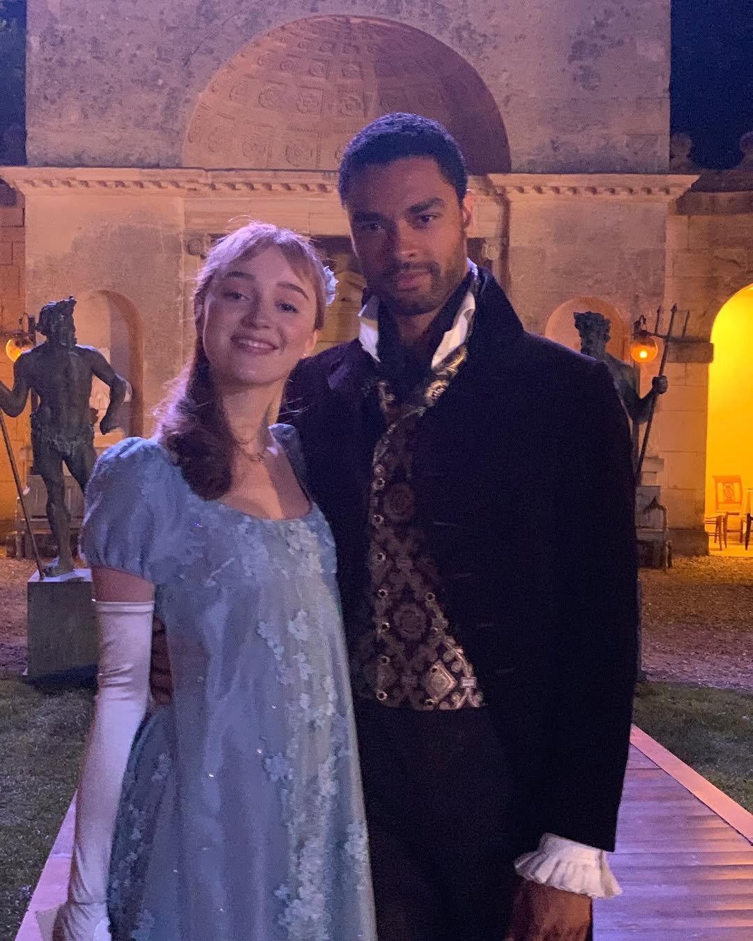 Daphne Bridgerton y Simon Basset / Créditos: Instagram Bridgerton