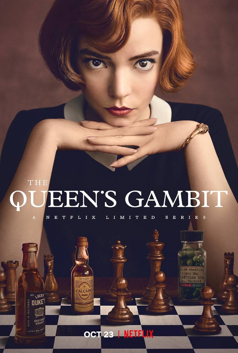Gambito de Dama, disponible en Netflix