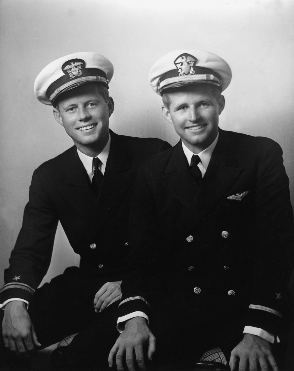 John F. Kennedy y Joseph P. Kennedy Jr / Créditos: John F. Kennedy Presidential Library and Museum. PP83