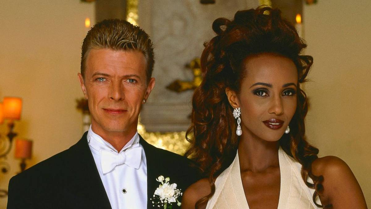 Iman y David Bowie