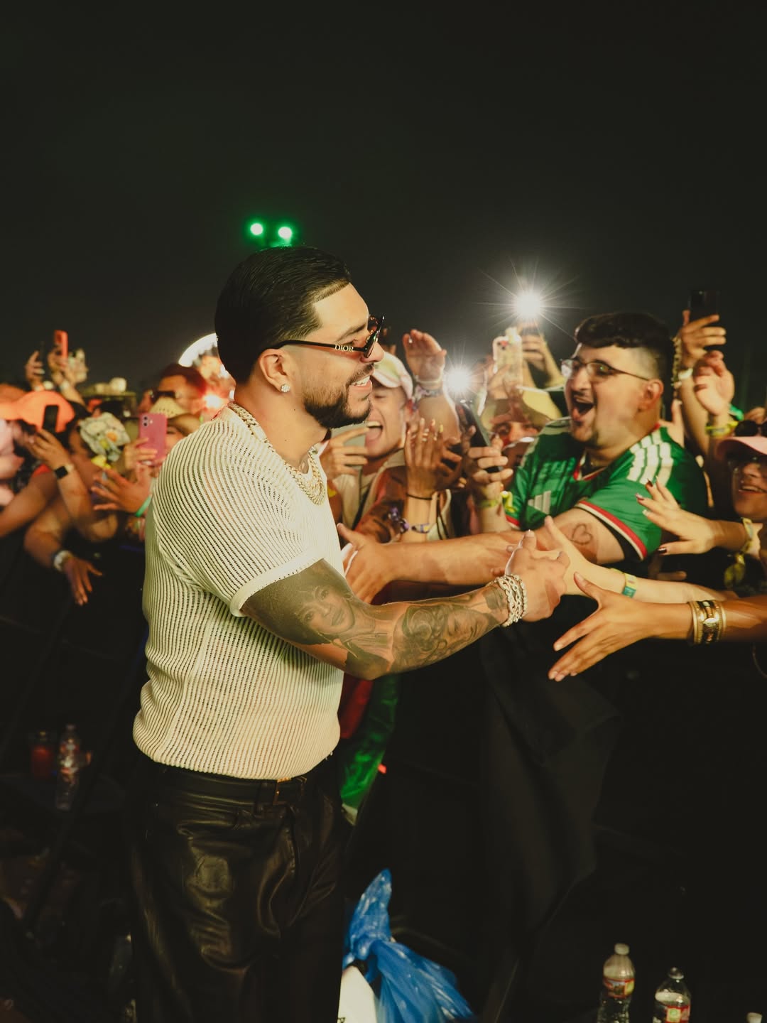 Ryan Castro se presentó en Coachella 2026 como invitado de Karol G / Créditos: Instagram Ryan Castro.