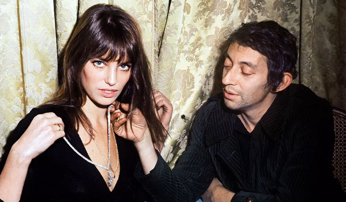 Jane Birkin y Serge Gainsbourg