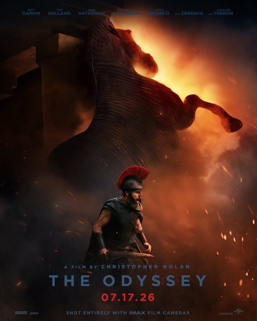 La película retoma la historia de Odiseo y explora un entorno más íntimo / Créditos: Instagram The Oddysey. 