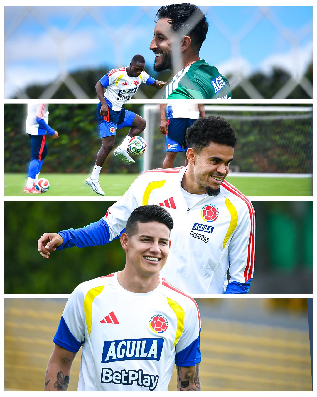 Los jugadores están listos para despegar a su sede mundialista / Créditos: Instagram selección Colombia.