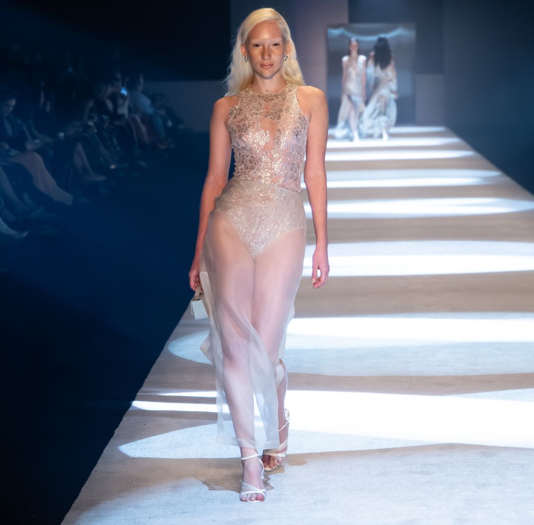 Francesca Miranda cerró Bogotá Fashion Week con HALO PF26 junto a Marie Claire Colombia