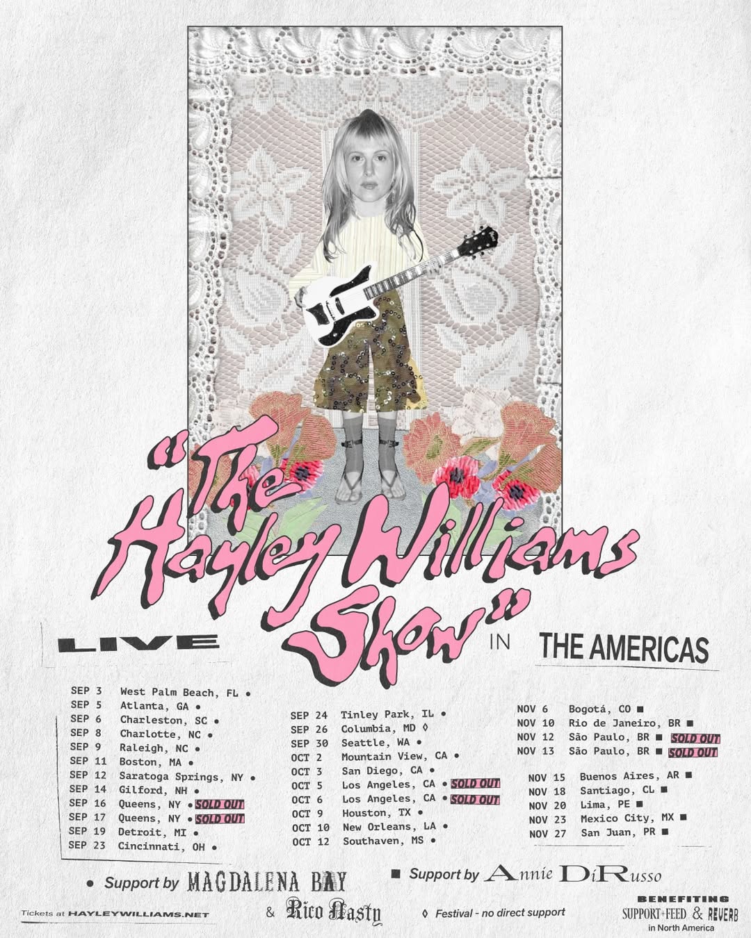Este año, Bogotá será el punto de encuentro para los fanáticos de Hayley Williams.