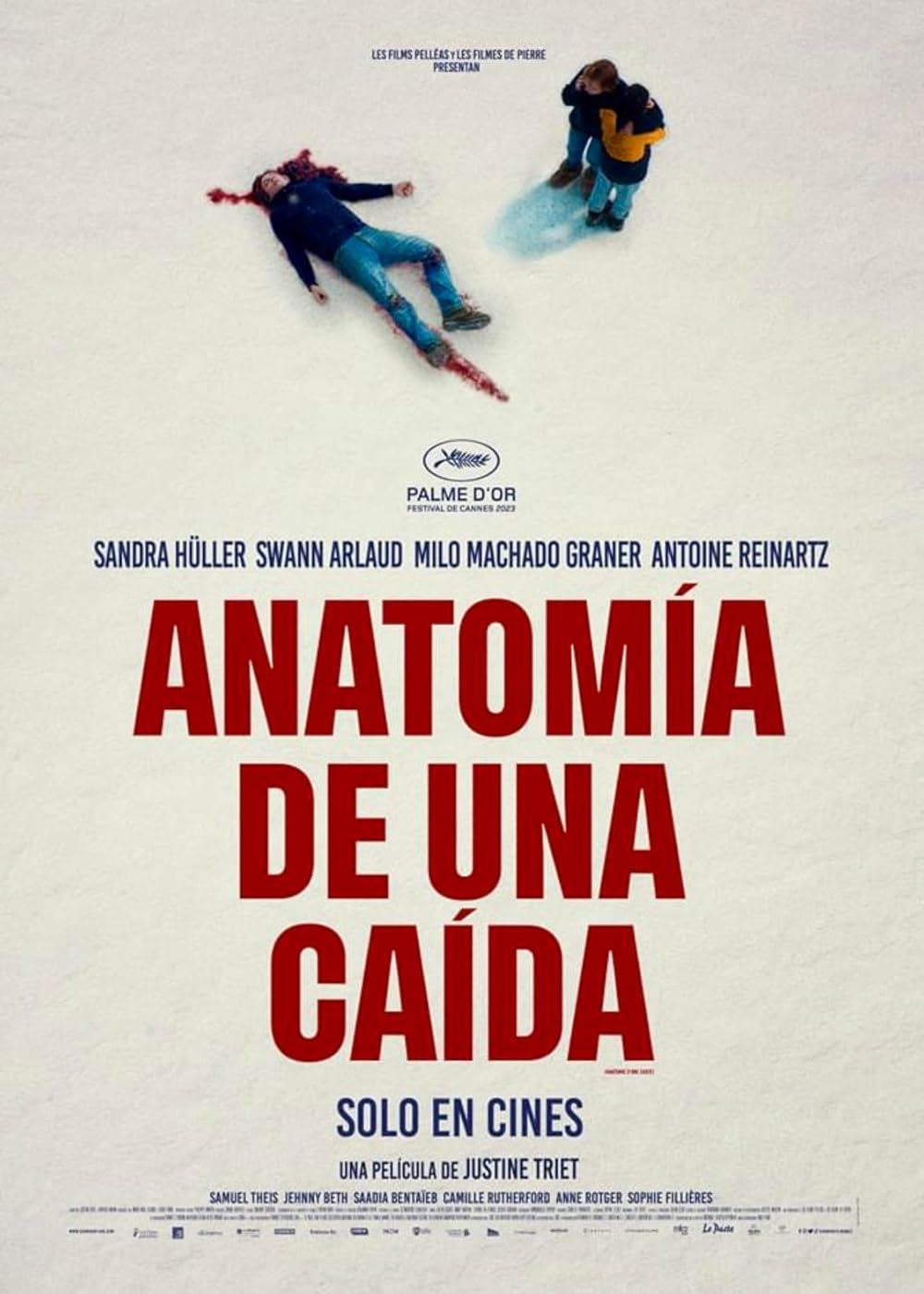 En 2023, Anatomía de una caída de Justine Triet se llevó la Palma de Oro.