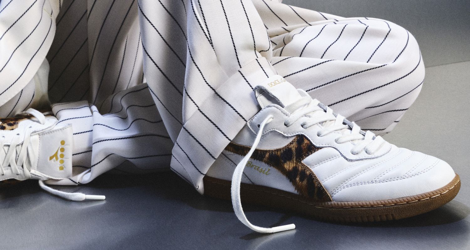 Dolce&Gabbana x Diadora: el icónico modelo Brasil se reinventa