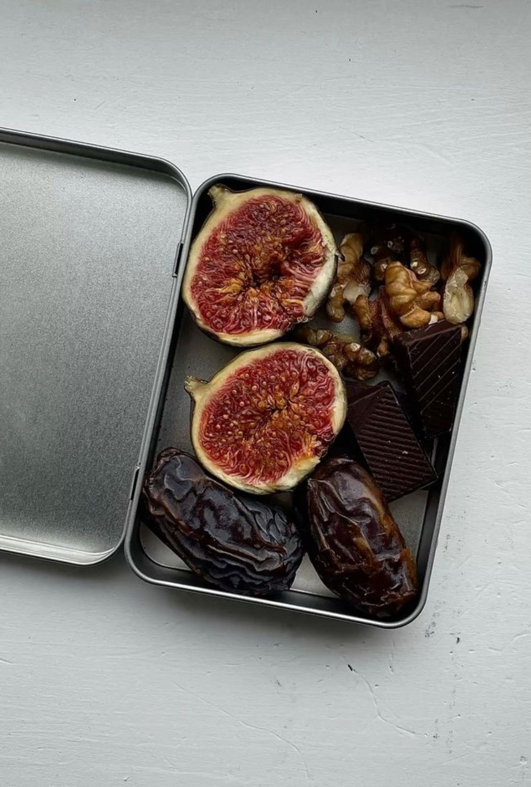 Snack tin.