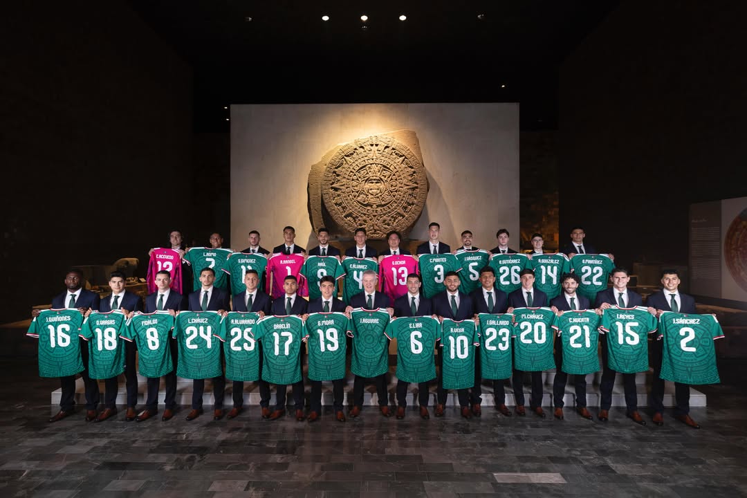México presenta a su equipo con la playera oficial / Créditos: Instagram Selección mexicana.