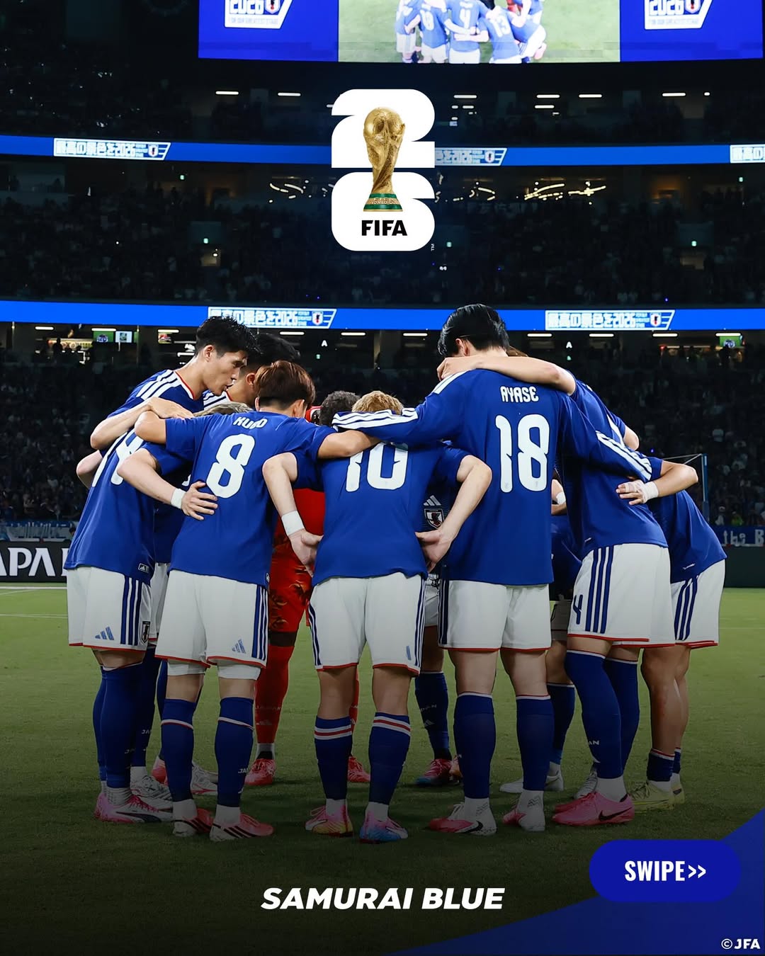 Créditos: Selección Japón.