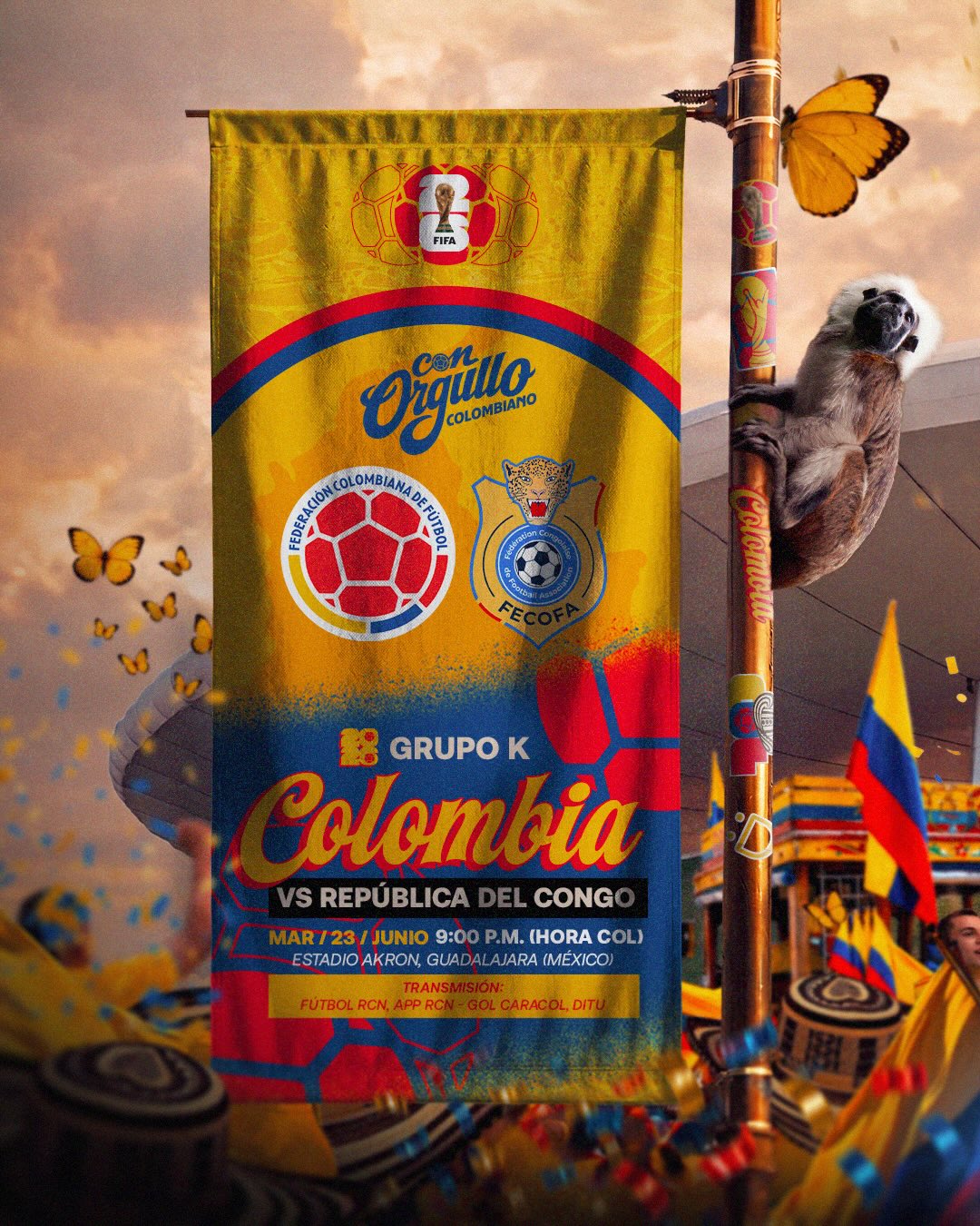 Colombia jugará por el liderato de su grupo / Créditos: Instagram Selección Colombia