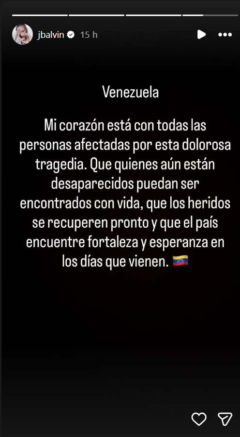 Créditos: captura de pantalla Instagram J Balvin. 