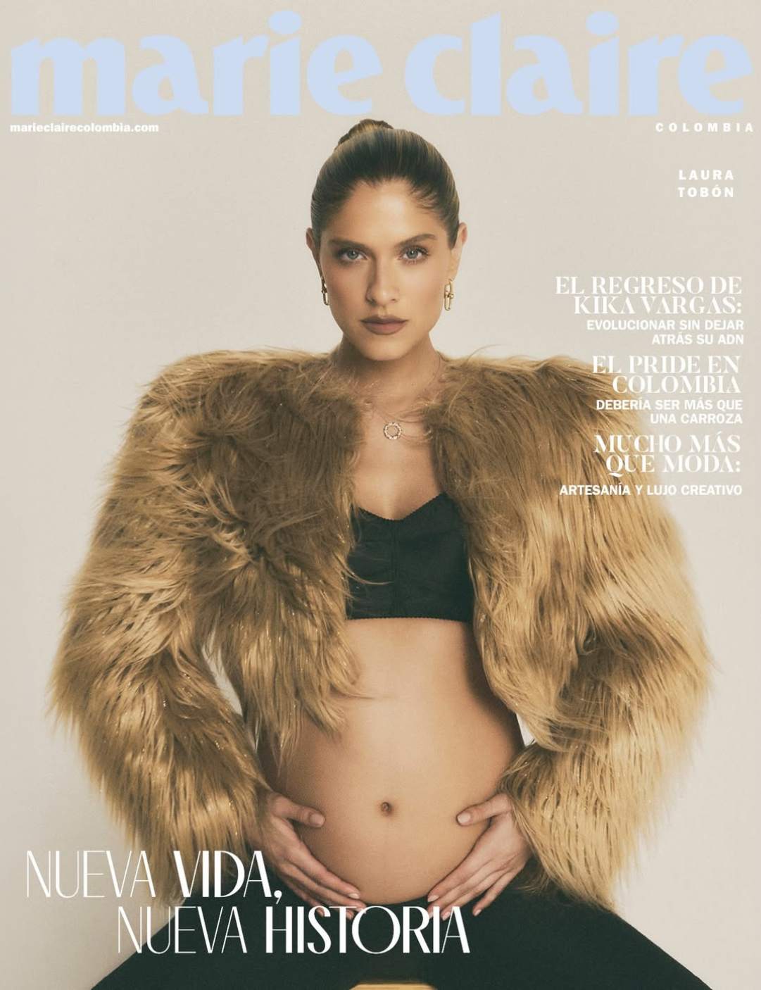 Foto de Laura Tobon embarazada
