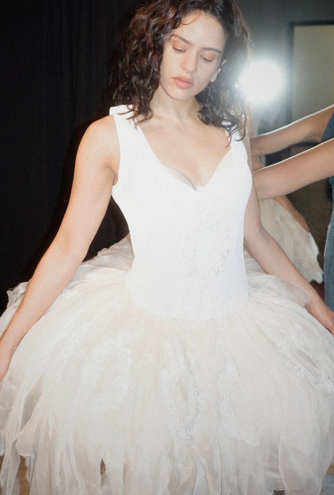 Look 1 de Dior para el concierto de Rosalía.