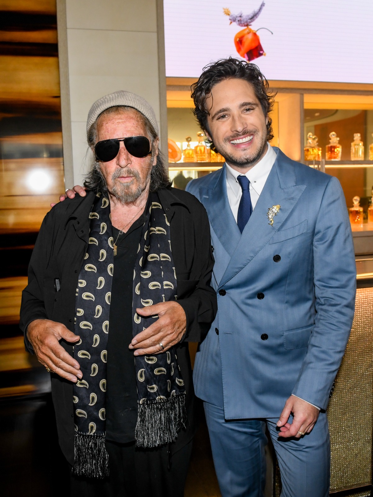 Al Pacino con Diego Boneta