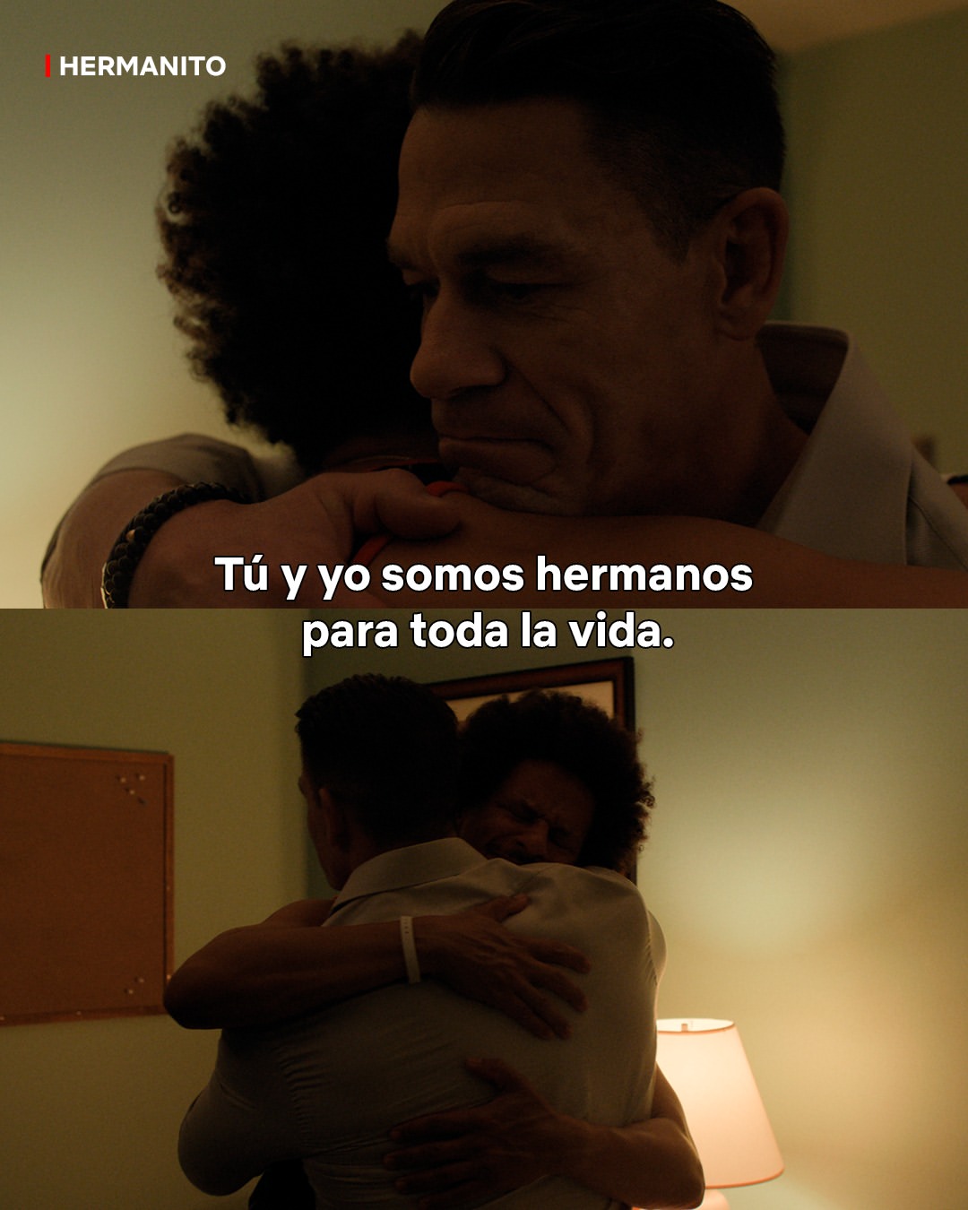 Hermanito es una comedia sencilla y fácil de ver pero que busca profundizar en las relaciones familiares / Créditos: Instagram Netflix Latam.