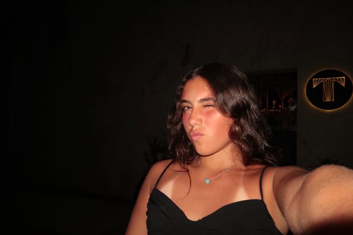 Una de las personalidades que más resalta entre el público es Salomé Rodríguez, la hija de James Rodríguez, el 10 de la Selección.
