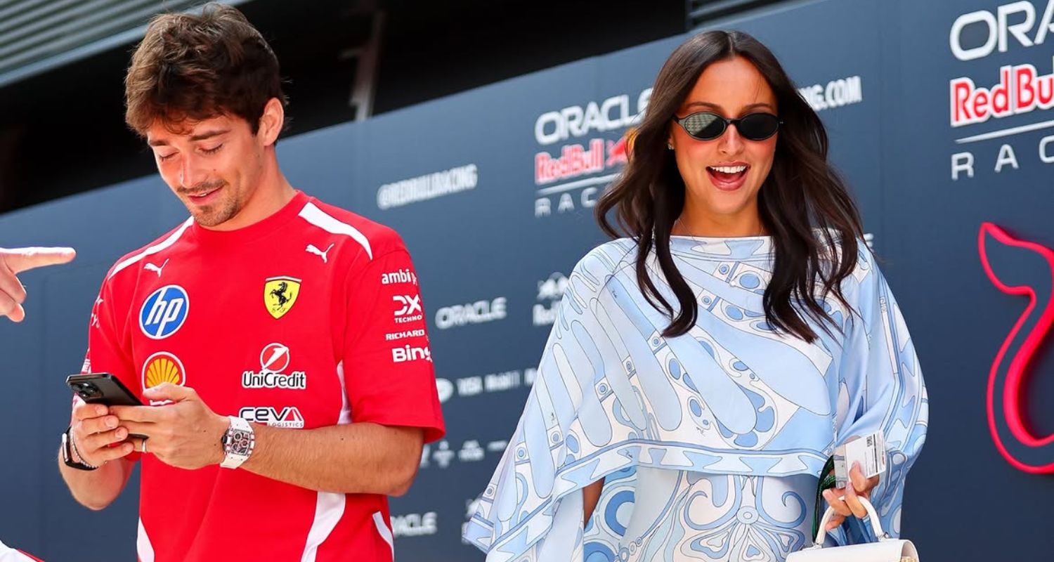 ¿Alexandra Saint Mleux y Charles Leclerc esperan un hijo?