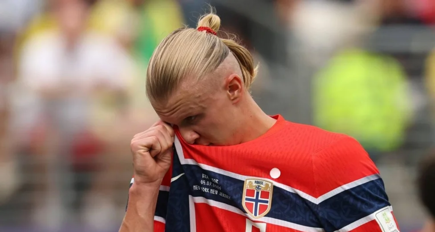 ¿Cuál es la marca de las ligas que usa Erling Haaland en el Mundial 2026?