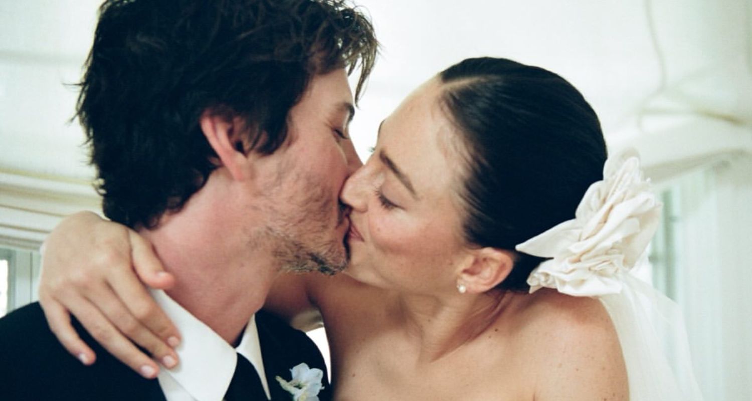 Logan Lerman se casó con Ana Luisa Corrigan: Así fue su boda
