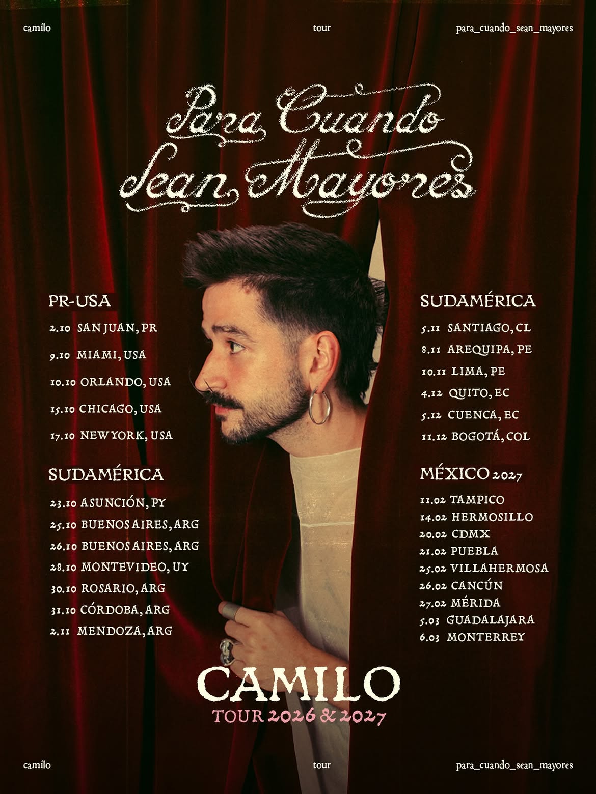 Finalmente, Camilo anunció lo que sus fanáticos tanto estaban esperando.