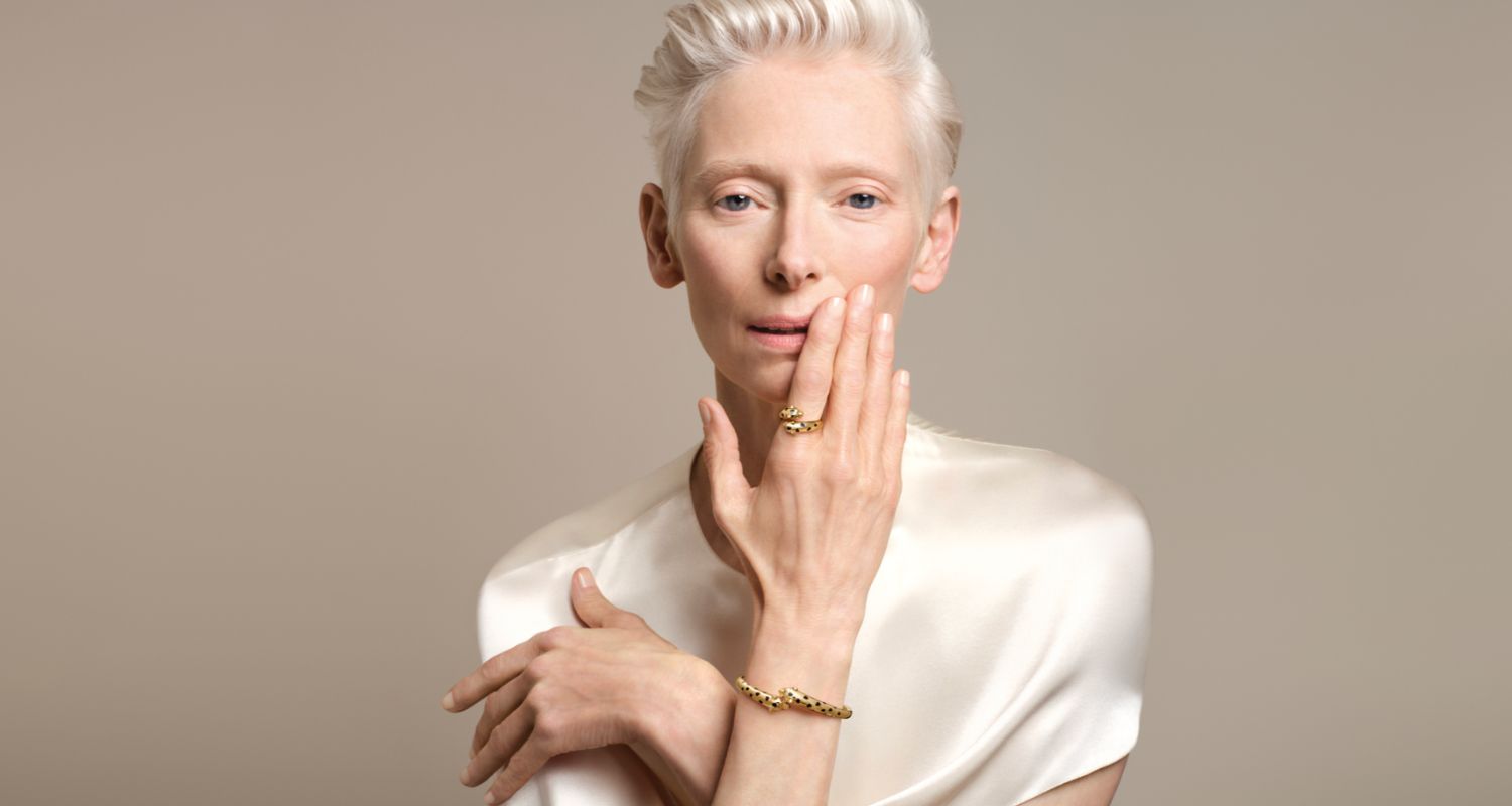 Tilda Swinton es la nueva embajadora de Cartier en ‘Into the Wild’